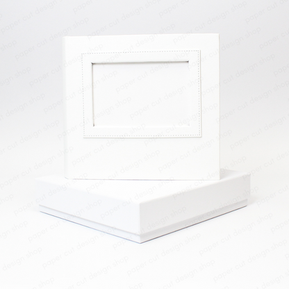 Bulk (Pack of 10 PCS) WHITE Slip-in Photo Booth Album 4x6 Photos Box Included