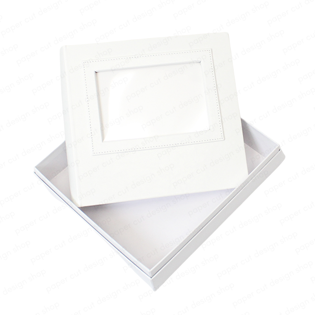Bulk (Pack of 10 PCS) WHITE Slip-in Photo Booth Album 4x6 Photos Box Included