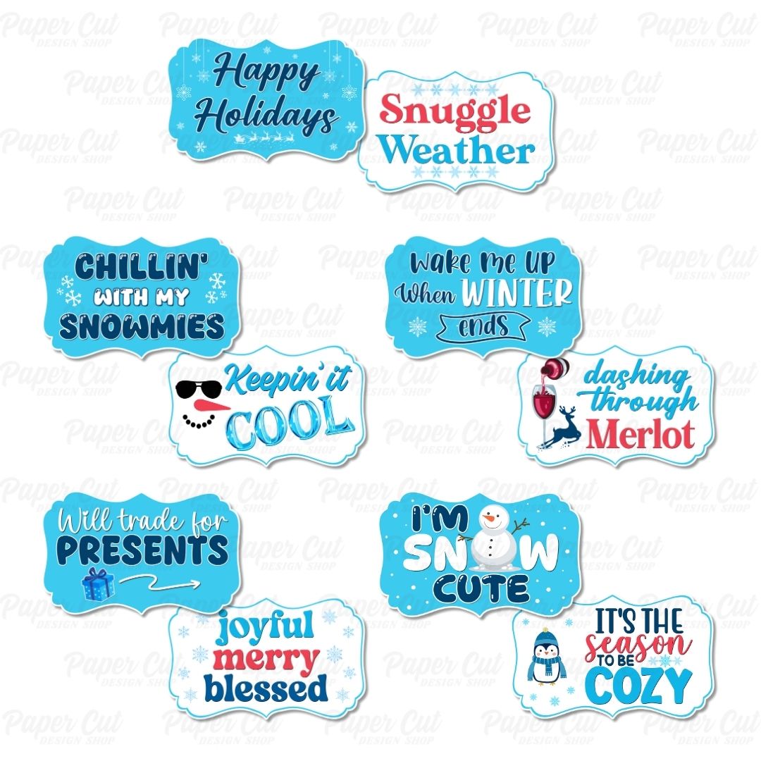 Winter Wonderland Props Bundle