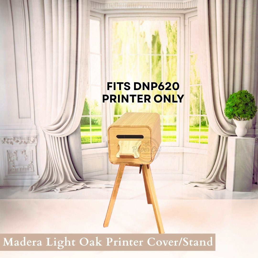 Madera LIGHT OAK Printer Station for DNP 620
